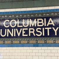 Photo taken at MTA Subway - 116th St/Columbia University (1) by Michael C. on 10/29/2022