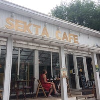 Photo taken at Sekta Café by Lena N. on 7/30/2017