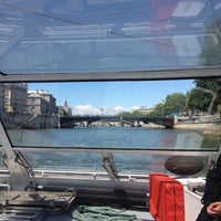 Photo taken at Boat On The Seine by Neslihan on 5/20/2015