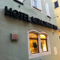 Photo taken at Hotel Münchner Hof - Regensburg by Isaac Y. on 12/5/2017