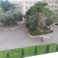 Photo taken at Azərbaycan Texniki Universiteti / Azerbaijan Technical University by Fatih Y. on 9/26/2012