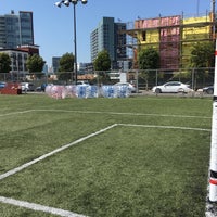 Photo taken at SFFSoccer Mission Bay Field by Raymond on 8/17/2017