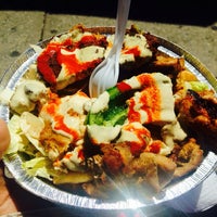 Photo taken at Halal Food Cart on 34th Ave by Gehad S. on 6/5/2014