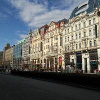 Photo taken at Wenceslas Square by Happy on 4/11/2013