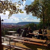 Letna Beer Garden Biergarten In Praha