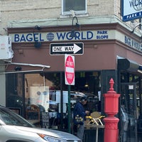 Photo taken at Bagel World by Thomas on 5/10/2023