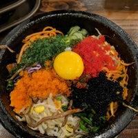 Photo taken at Bowl&amp;#39;d Korean Stone Grill by Alice on 1/8/2018