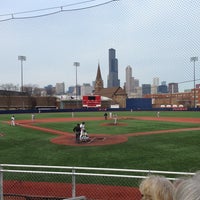 Photo taken at UIC - Les Miller Baseball Field by Kelly on 3/30/2013
