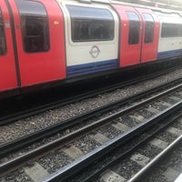 Photo taken at Leyton London Underground Station by Priscilla M. on 10/30/2017