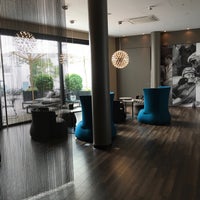 Photo taken at Motel One Stuttgart-Mitte by Robert S. on 5/18/2017