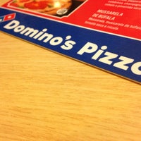 Photo taken at Domino&amp;#39;s Pizza by Ingrid W. on 3/5/2014