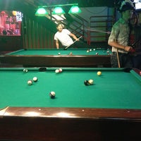 Photo taken at Jake&amp;#39;s Burgers &amp;amp; Billiards by Tanner on 6/16/2013