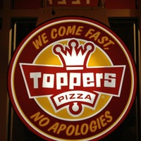 Photo taken at Toppers Pizza by Tamara H. on 7/18/2013