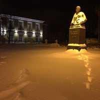 Photo taken at Памятник И. М. Сеченову by kypexin on 1/20/2016