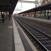 Photo taken at Bahnhof Frauenfeld by Ali Görkem on 11/7/2016