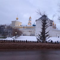 Photo taken at Сергиевский храм by Elena on 1/4/2013
