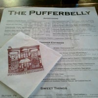 Photo taken at Pufferbelly Restaurant &amp;amp; Bar by Elliot on 10/11/2012