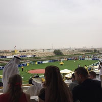 Photo taken at Jebel Ali Race Course by Seray on 3/20/2015