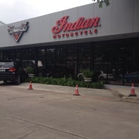 Photo taken at Indian Victory Motorcycle Showroom by Khunkim on 9/11/2014