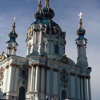 รูปภาพถ่ายที่ Андріївська церква โดย Olga M. เมื่อ 5/18/2013