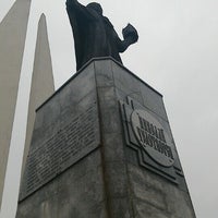 Photo taken at Памятник Николаю Чудотворцу by Bulat B. on 3/16/2016