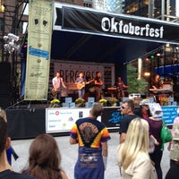 Photo taken at Berghoff&amp;#39;s Oktoberfest by Matt P. on 9/14/2012