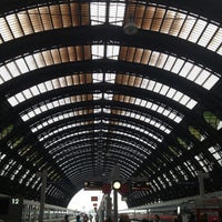 Photo taken at Milano Centrale Railway Station by Pablo Quintero on 4/22/2013