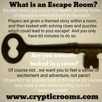 Foto scattata a Cryptic rooms da Cryptic rooms il 9/16/2016