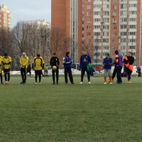 Photo taken at Футбольный стадион «Бескудниково» by Андрей В. on 2/17/2013