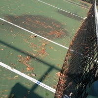 Photo taken at Garden oaks tennis court by Jeff B. on 8/17/2013