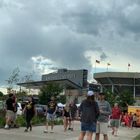 Photo taken at Jack Trice Stadium by M J. on 9/14/2019