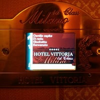Photo taken at Hotel Vittoria by EDR on 5/13/2014