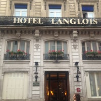 Photo taken at Hôtel Langlois by Zeynep on 10/17/2013