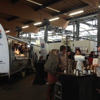 Photo taken at Amsterdam Coffee Festival by Jeff T. on 5/3/2014
