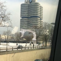 Photo taken at BMW-Hochhaus (Vierzylinder) by Митко Д. on 2/5/2019
