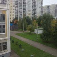 Photo taken at Школа №1358 by Alisiya S. on 9/27/2016
