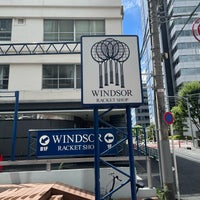 Photo taken at Windsor Racket Shop Shibuya by Hyuk S. on 8/7/2023