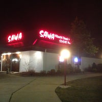 Foto tirada no(a) Sawa Hibachi Steakhouse &amp;amp; Sushi Bar por Helen K. em 1/20/2013