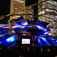 Photo taken at Jay Pritzker Pavilion by Anas on 10/11/2013