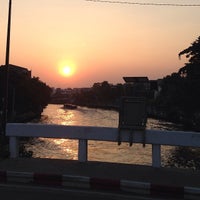Photo taken at Phraya Singhaseni Bridge by Vanit I. on 1/5/2014