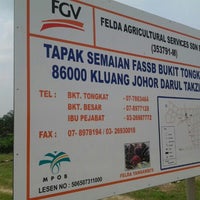 Felda Agricultural Services Sdn Bhd Kluang Johor