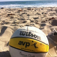 Photo taken at Santa Monica Beach Volleyball Courts by Rachel on 6/21/2013