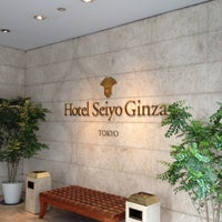 Photo taken at Hotel Seiyo Ginza by umanira on 4/14/2013