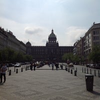 Photo taken at Wenceslas Square by Sitha D. on 5/5/2013
