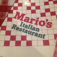 Photo taken at Mario&#39;s Italian Restaurant by Francine D. on 4/5/2015