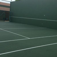 Photo taken at CCAB Tennis Courts by Simon K. on 10/26/2012