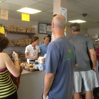 Photo taken at Hot Bagels &amp; More- 7807 Ventnor Ave by Becky B. on 7/28/2013
