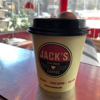 Photo taken at Jack&amp;#39;s Stir Brew Coffee by Katie V. on 4/10/2019