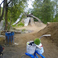 Photo taken at dirt park Ghetto 3 by Alena R. on 6/23/2014