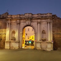 Photo taken at Piazza di Porta Portese by Darcy on 12/4/2018